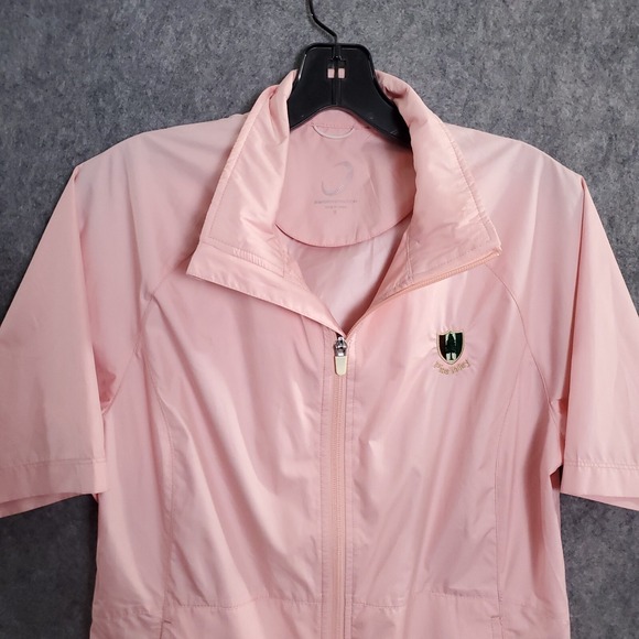 ZERO RESTRICTION Sweatshirt Womens Large Top Pink Lightweight Drawstring‎ Club S - Picture 4 of 16